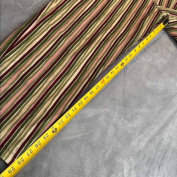 NWOT Lucy & Yak Addison Jeans Organic Twill Elm Stripe Size W36 - Picture 14 of 15